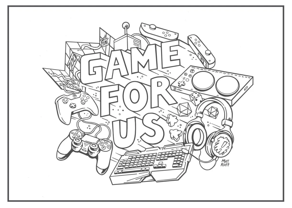 Awesome video game coloring pages coloring cool