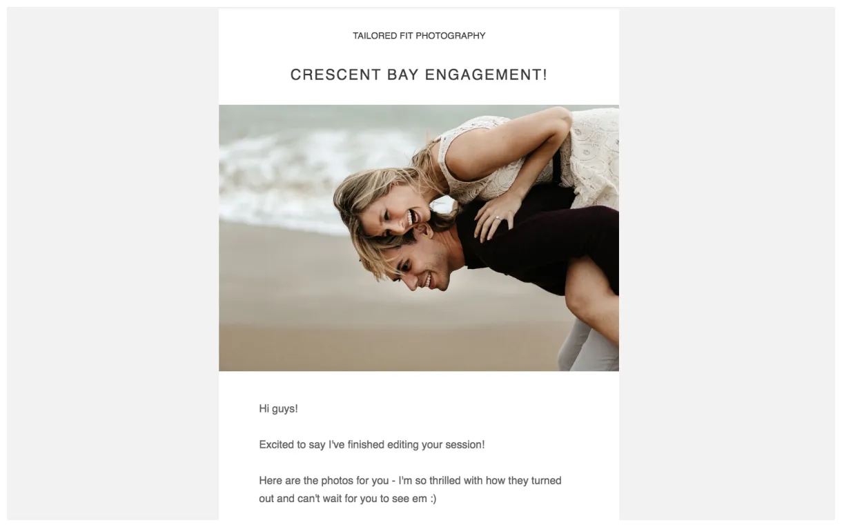 Google Review Request Email Template