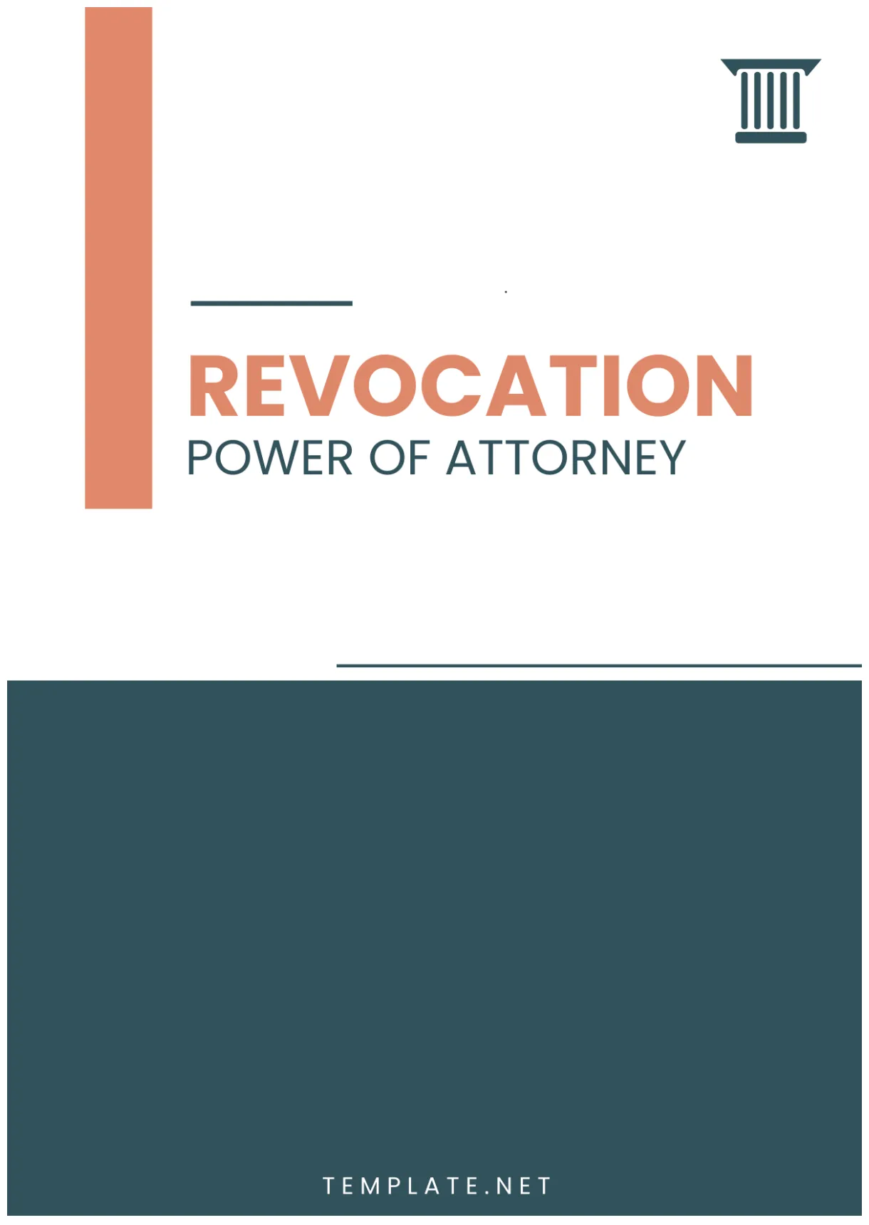 Free Revocation Power of Attorney Template to Edit Online