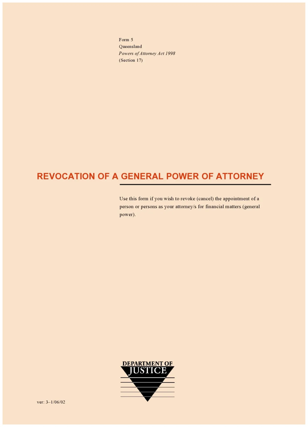 30 Free Power of Attorney Revocation Forms (Word/PDF) - TemplateArchive