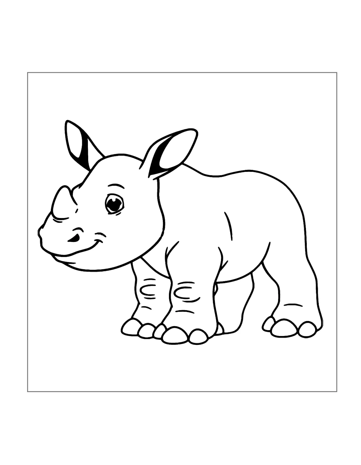 Rhino coloring pages printable coloring pages. free