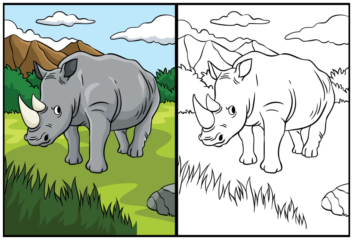 Colored illustration 23058880 vector art at