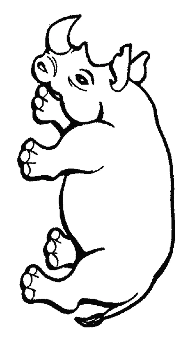 Rhinoceros coloring free animal coloring pages sheets rhinoceros