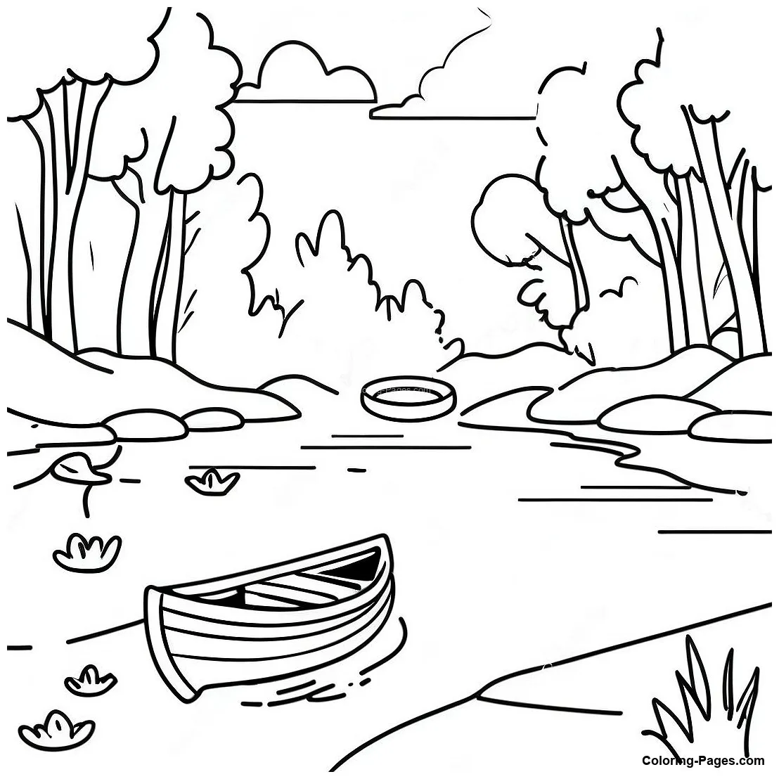 Calm coloring-pages