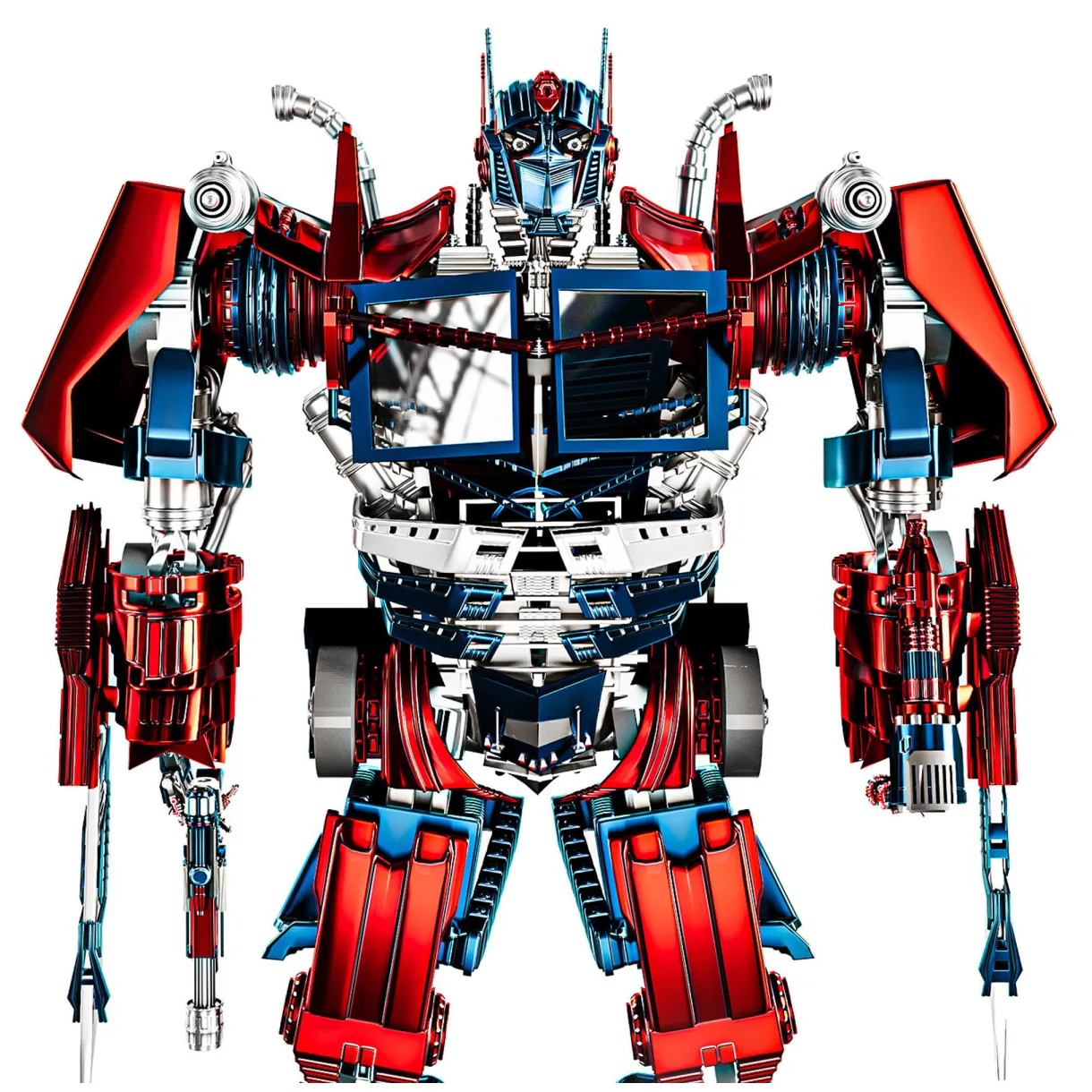 Optimus prime truck and robot 3D model animated | CGTrader