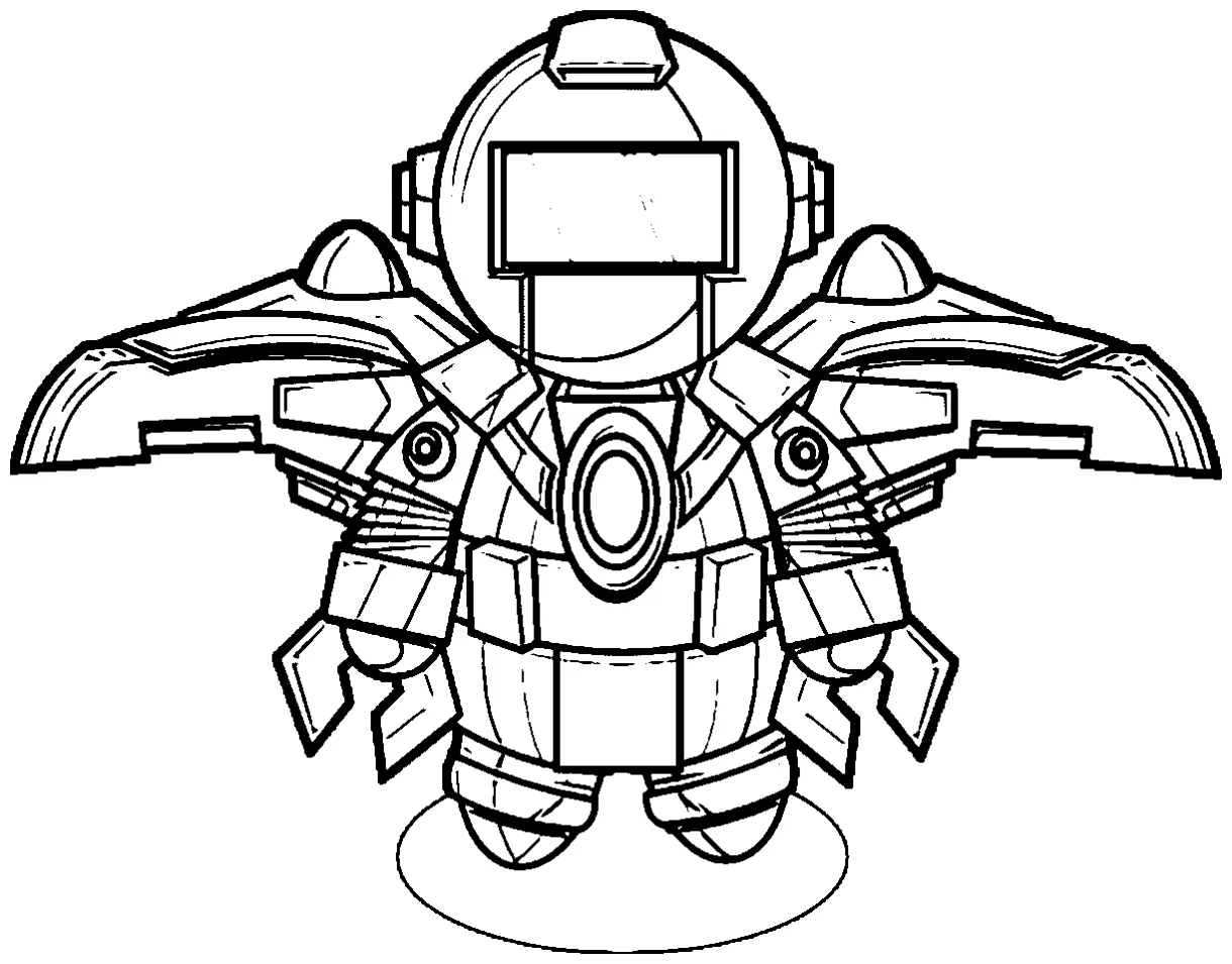 Coloring pages robot coloring home