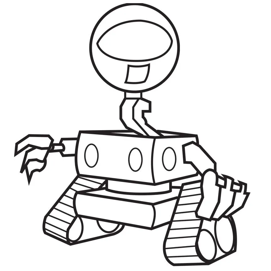 Free Robot Coloring Sheets, Download Free Robot Coloring Sheets png