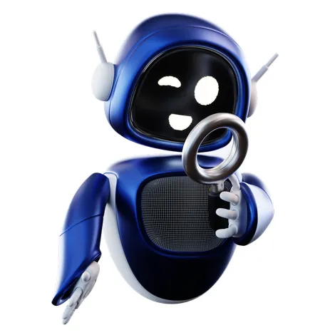 4,174 robot research 3d illustrations in png, blend