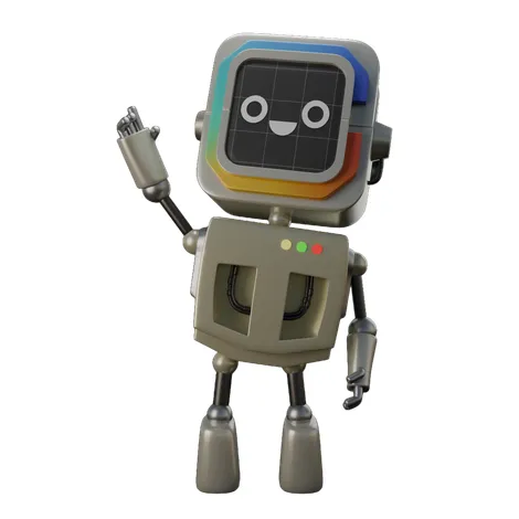 Free robot with emotion 3d icon pack 12 people 3d icons