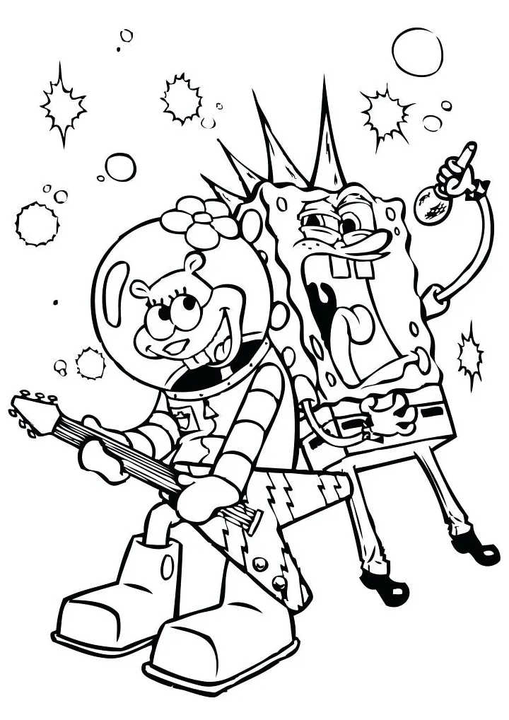 Rock N Roll Coloring Pages at GetColorings.com | Free printable