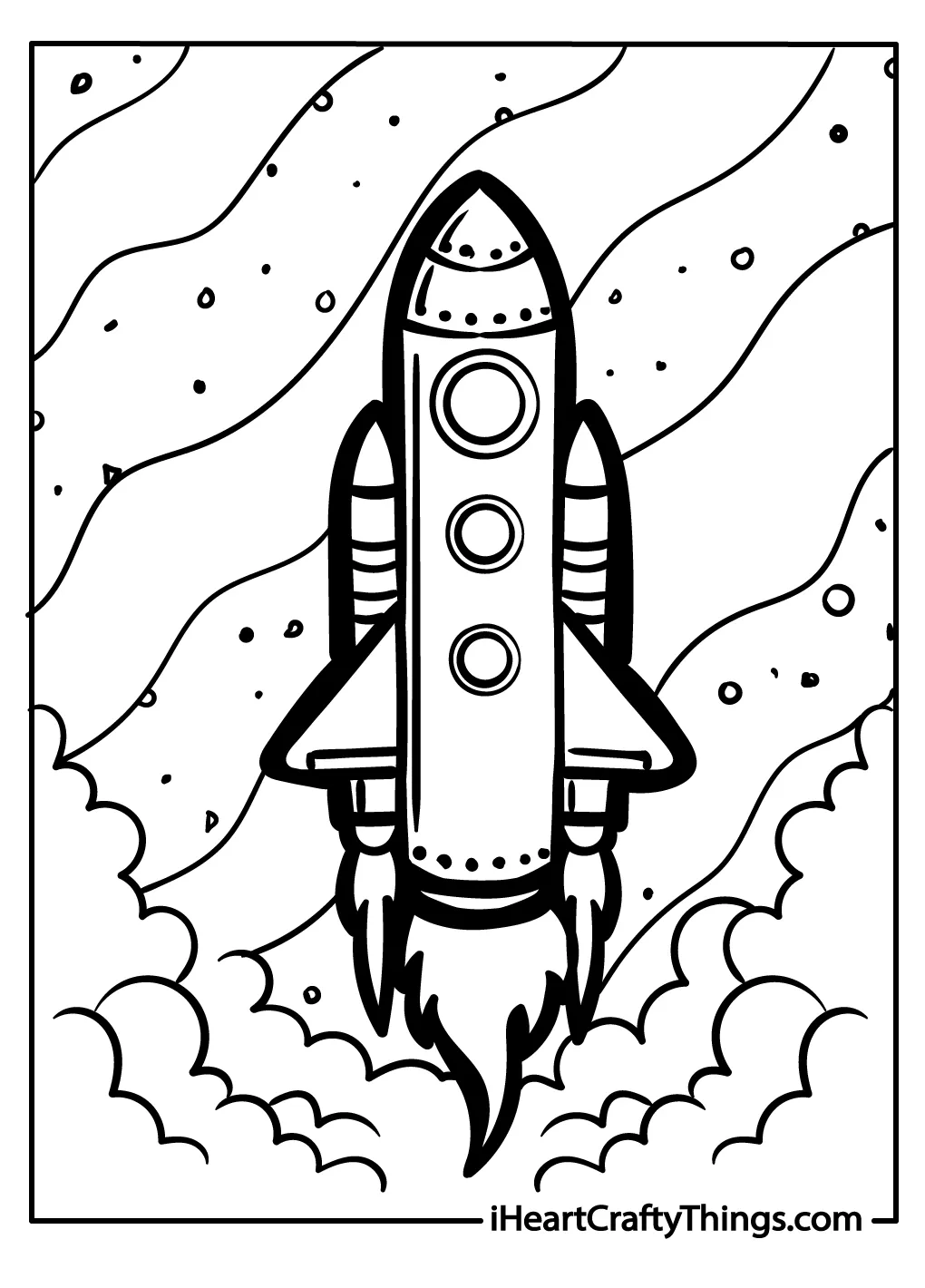 Rocket ship coloring page astronaut and spaceship coloring pages for
