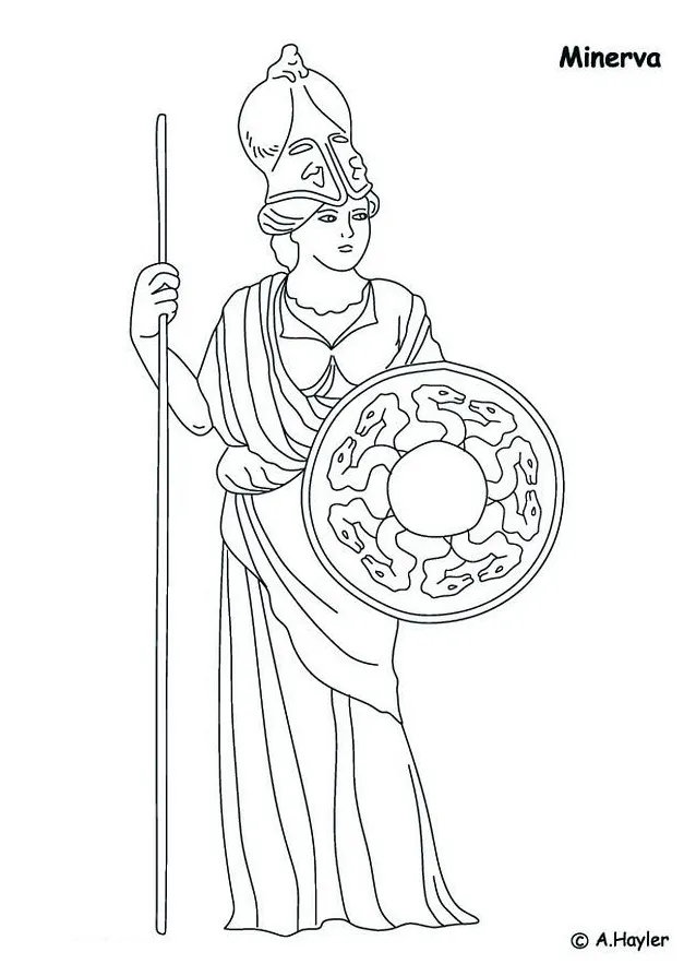 Kids-n-fun 18 coloring pages of roman era