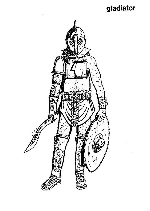 Kids-n-fun 18 coloring pages of roman era