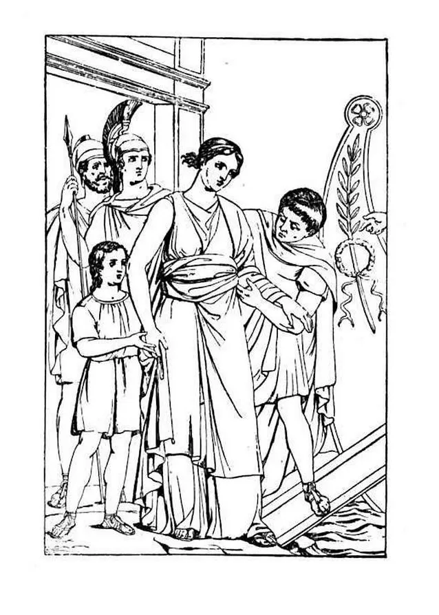 Kids-n-fun 18 coloring pages of roman era