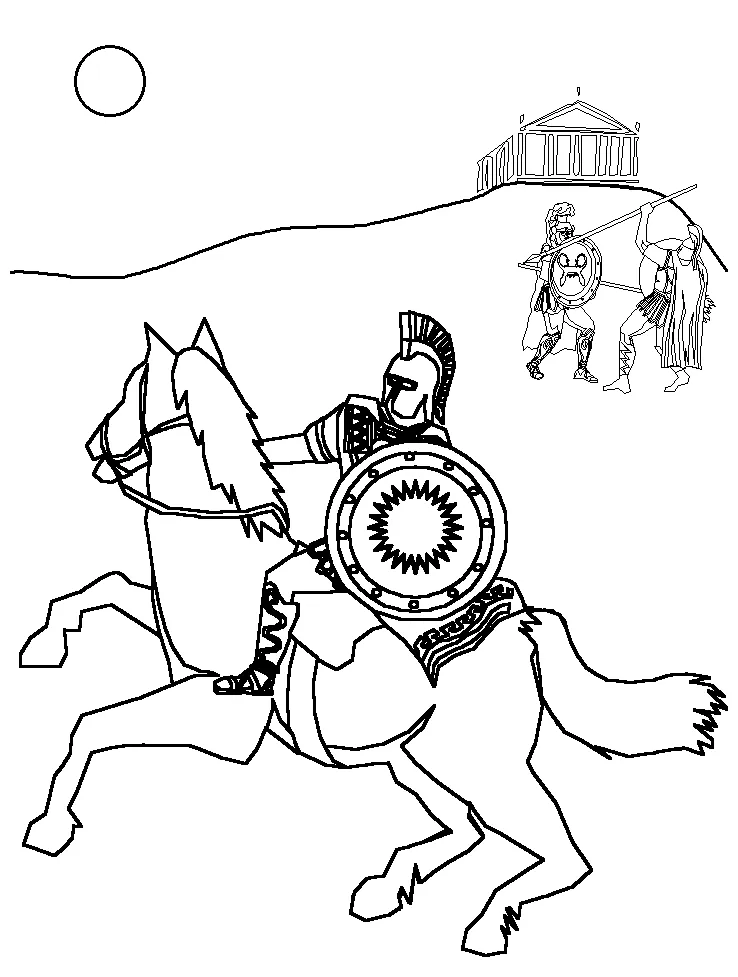 Roman coloring pages to print coloring home