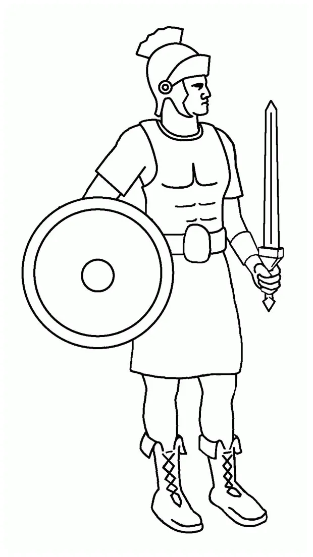 Roman coloring pages to print coloring home
