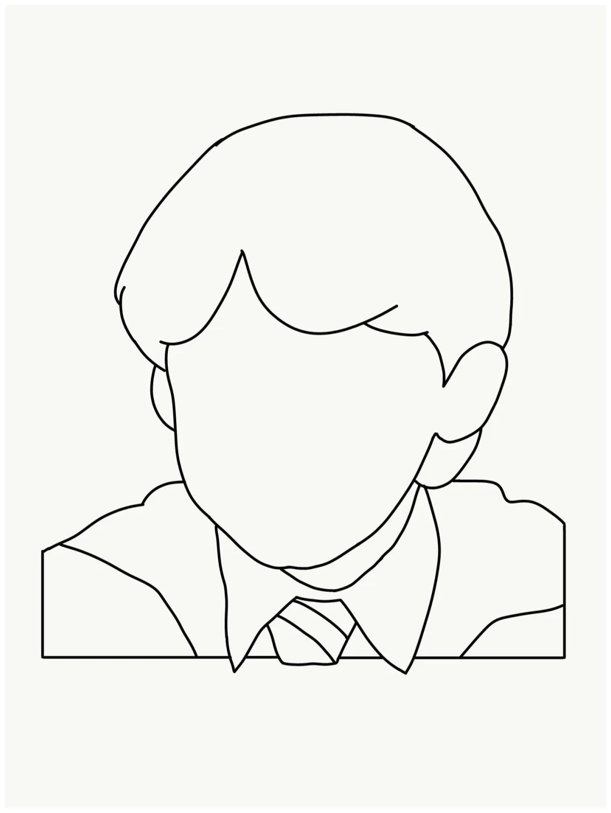Ron weasley ; coloring page dibujo con lineas, lienzo de harry potter