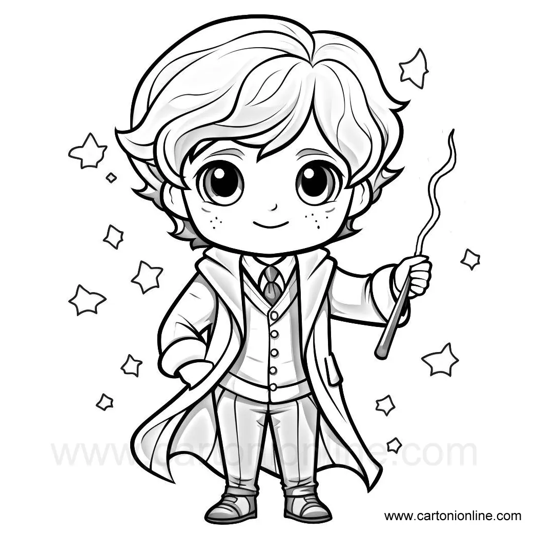Ron coloring pages [2025] printable coloring page