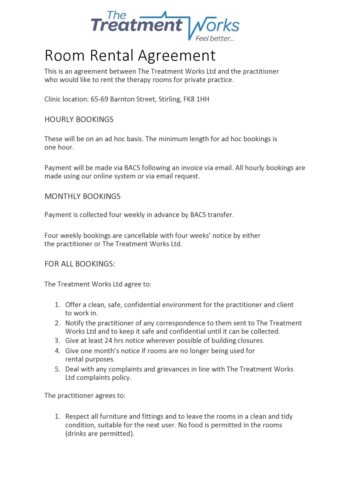 41 Free Room Rental Agreements & Forms [Doc / PDF]