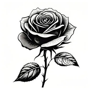 "rose tattoo" s et vidéos libres de droits adobe stock