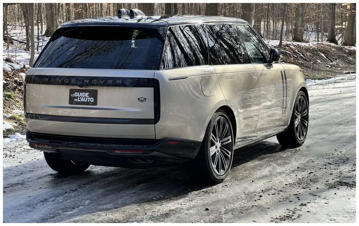 Land rover range rover 2023 le premier vus de luxe, 50 ans plus tard