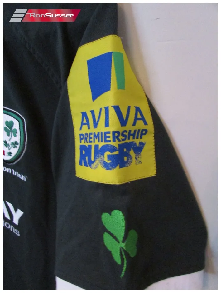 London Irish Short Sleeve Rugby Shirt Large NWT Brand New Home Jersey