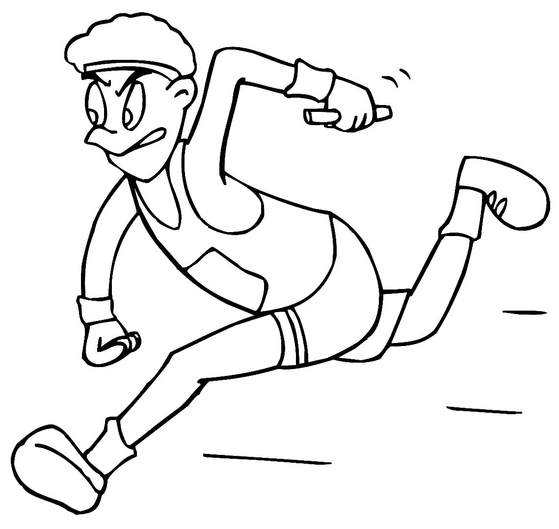 20+ running coloring pages free printable pdf & online coloring printable coloring page