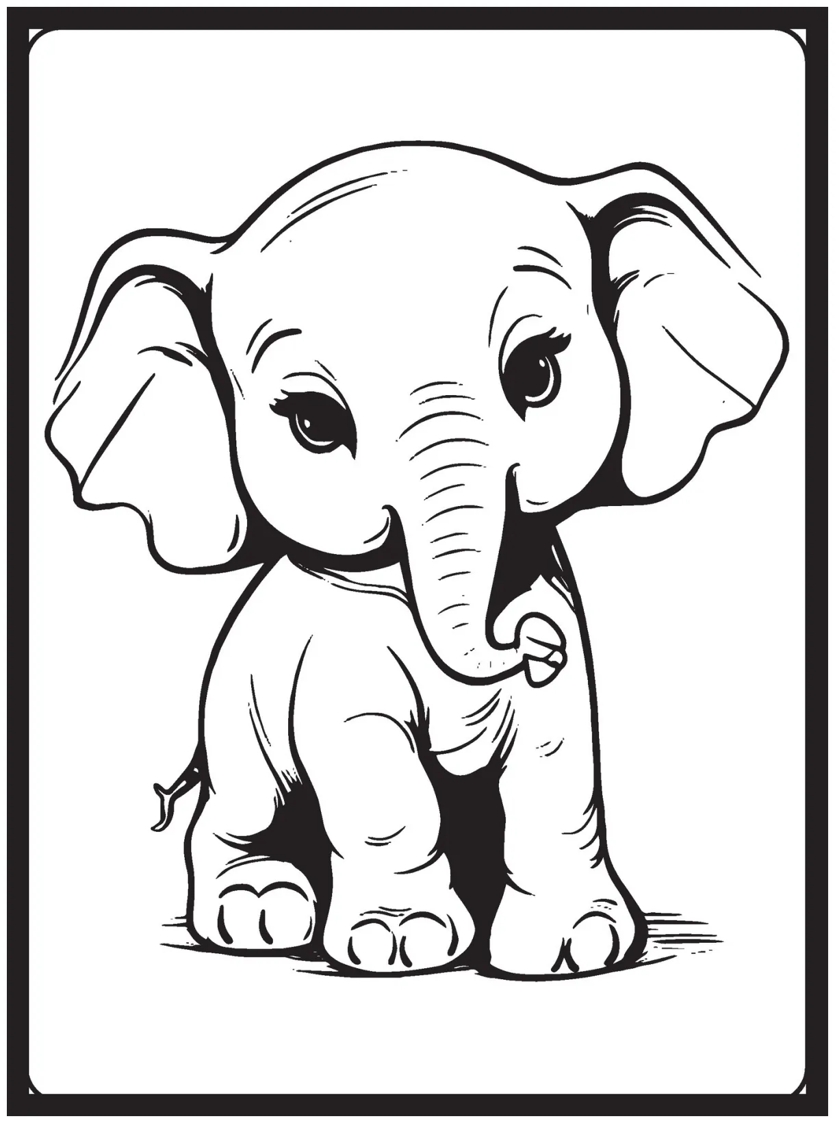 Safari Animal Coloring Pages - Free coloring pages to print
