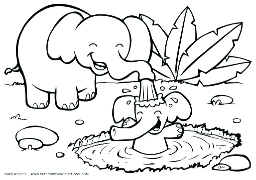 Safari animals coloring pages at getcolorings free printable