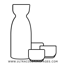 Sake coloring page ultra coloring pages