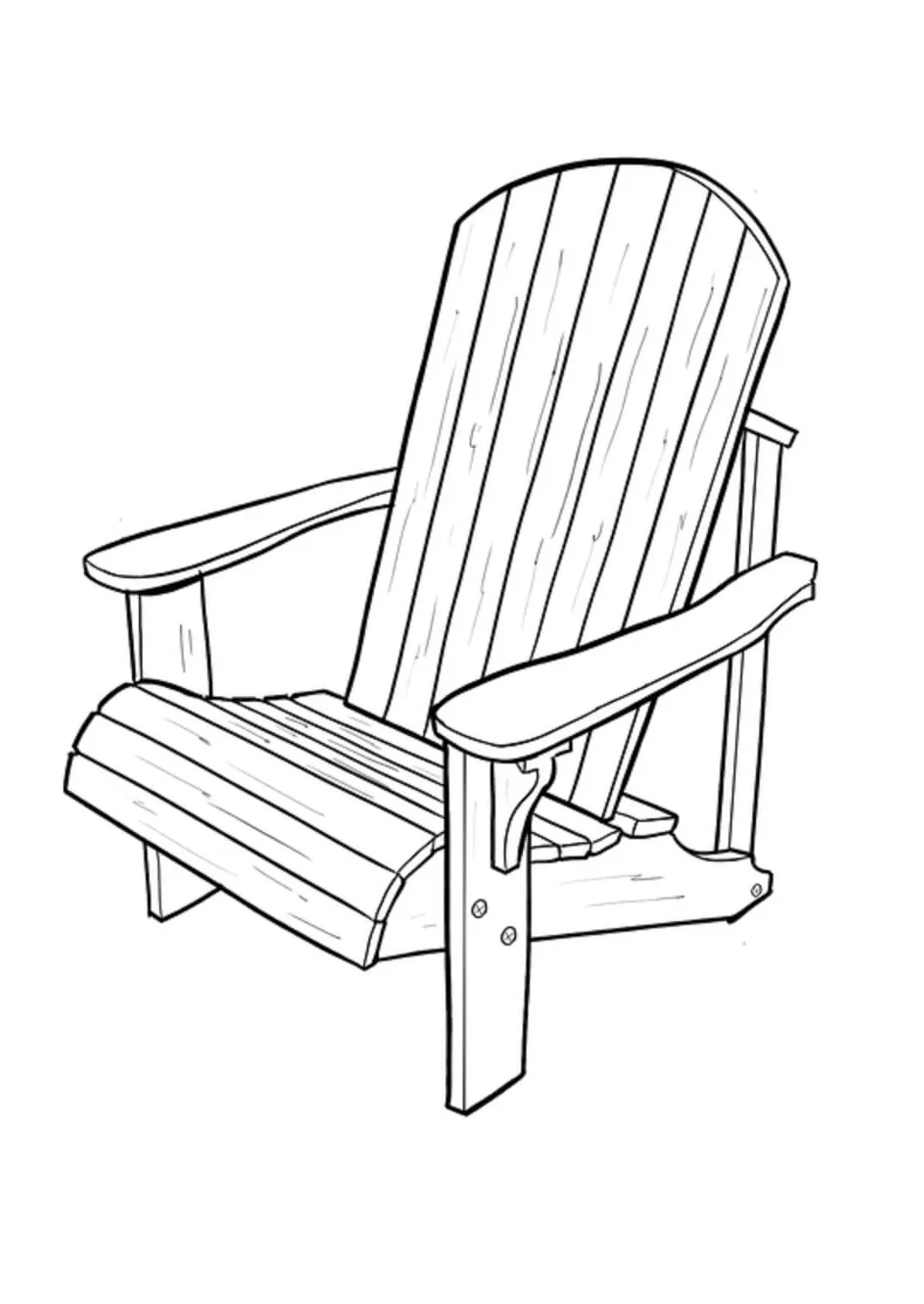 Chair coloring pages coloringlib printable coloring page