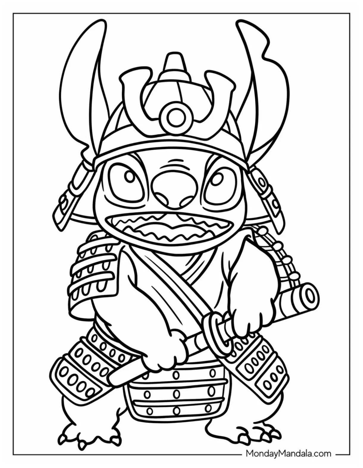 Samurai Coloring Pages [2025]