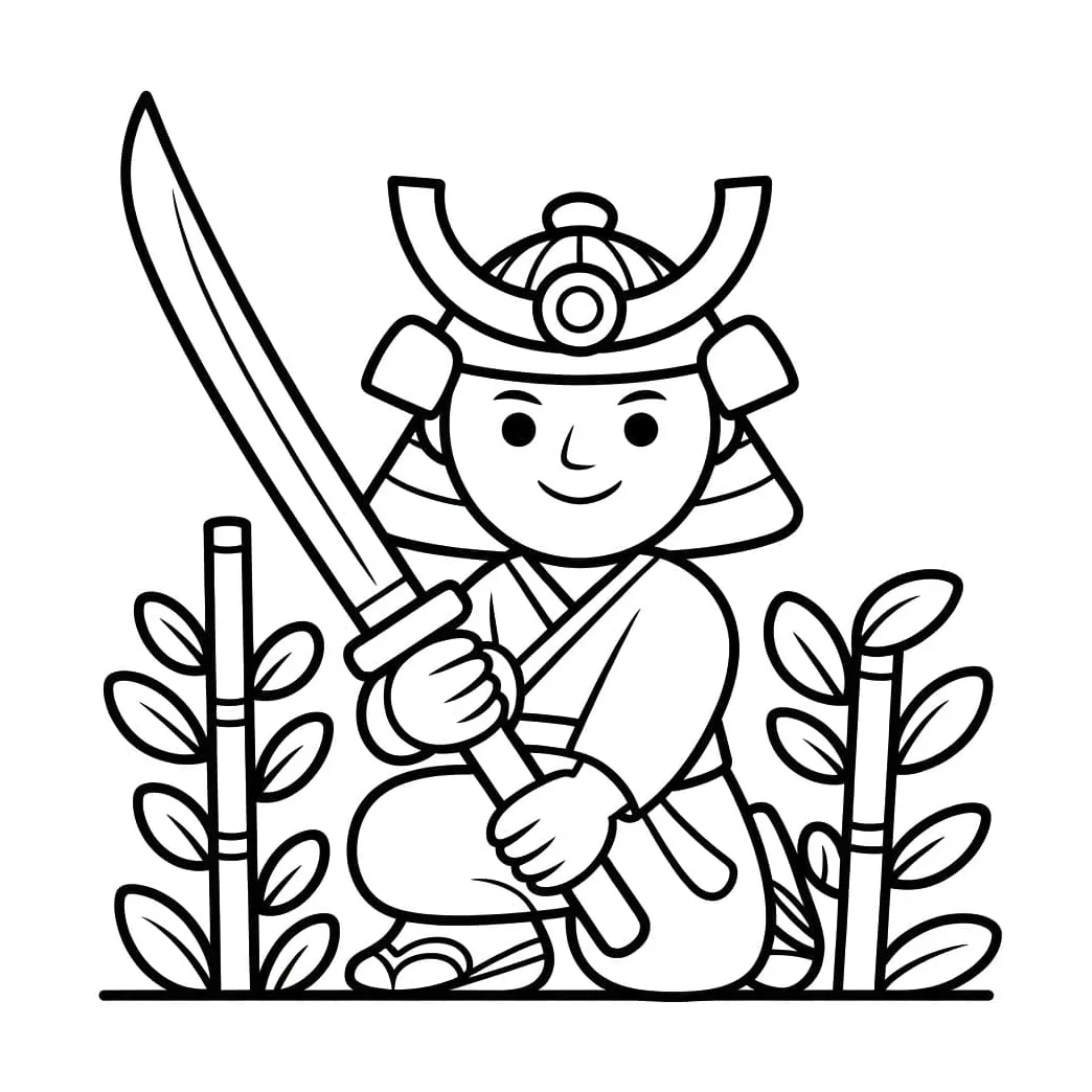 Samurai Pictures coloring page - Download, Print or Color Online for Free