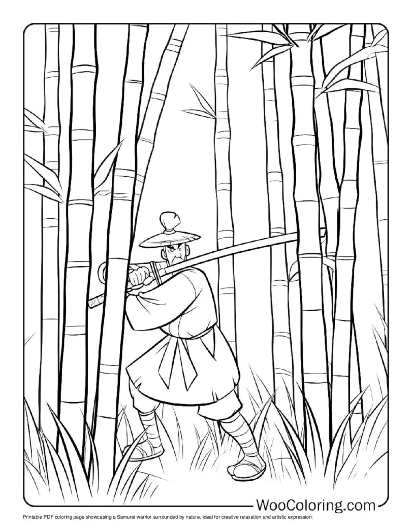 100+ samurai coloring pages free pdf to print woo coloring