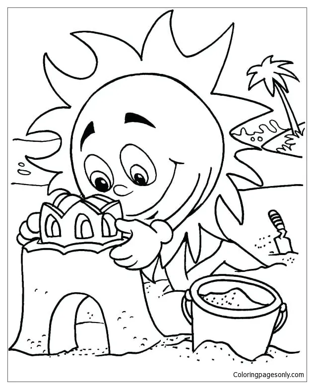 Coloring pages sand printable desert dunes color games colouring