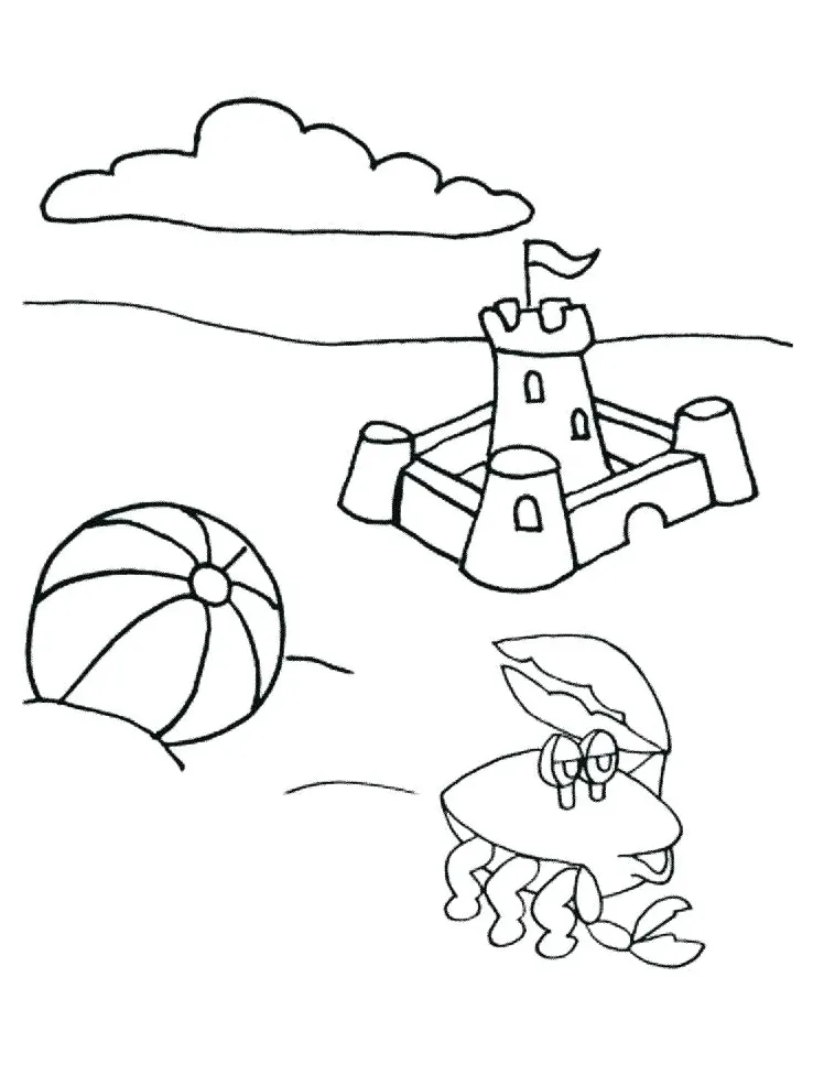 Sand coloring pages at getcolorings free printable colorings