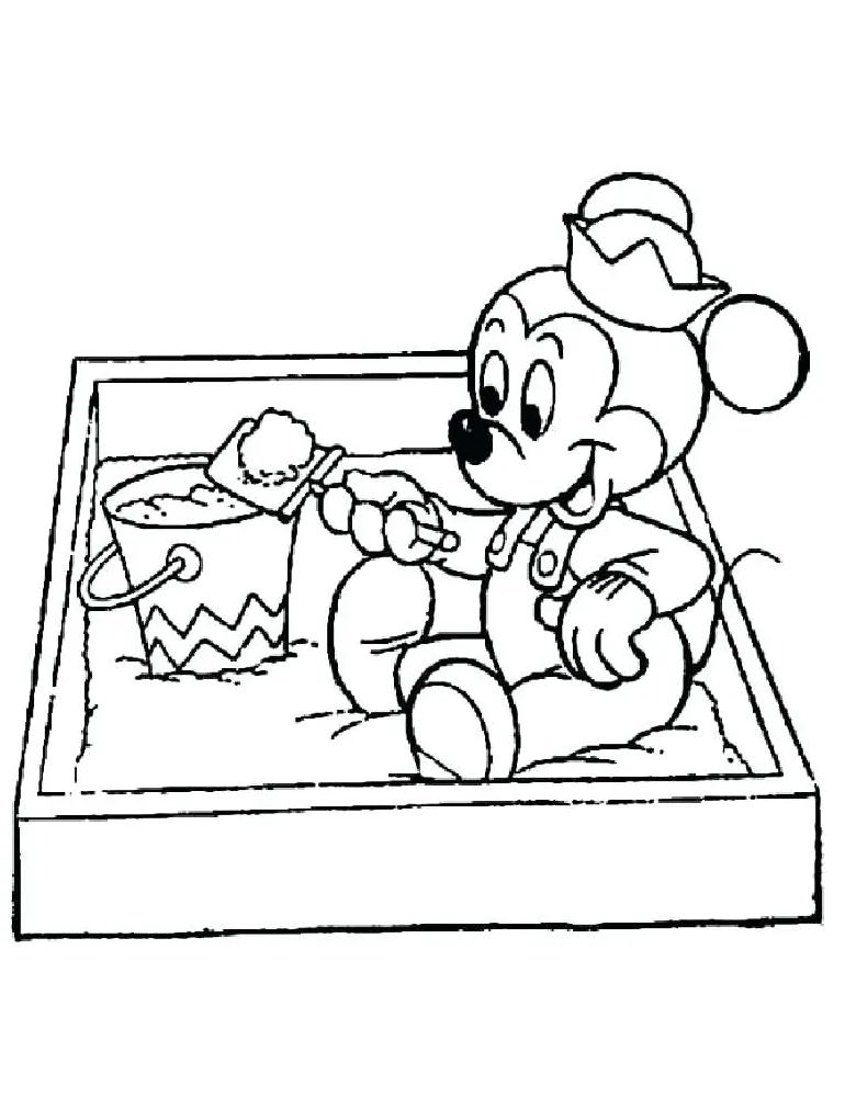 Sandbox coloring pages at getcolorings free printable colorings