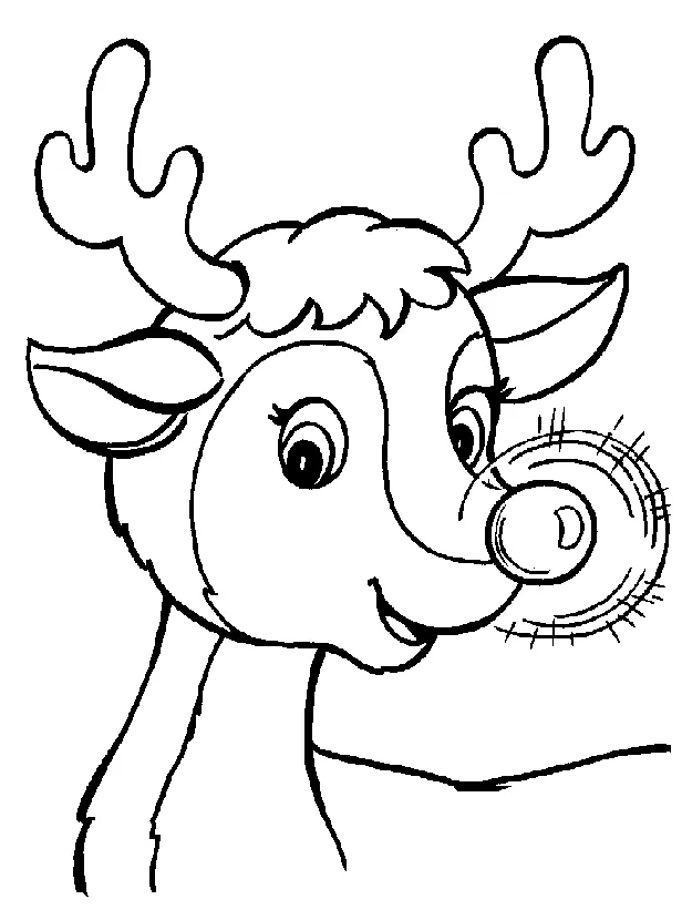 Santa Coloring Pages (2) - Coloring Kids