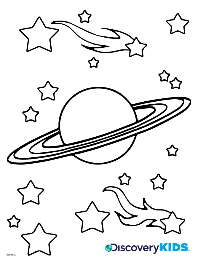Saturn coloring pages print coloring home