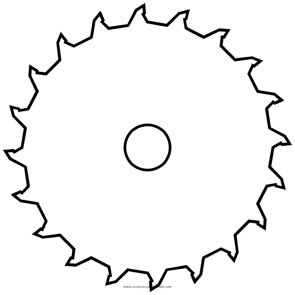 Saw Coloring Pages - Coloring Nation