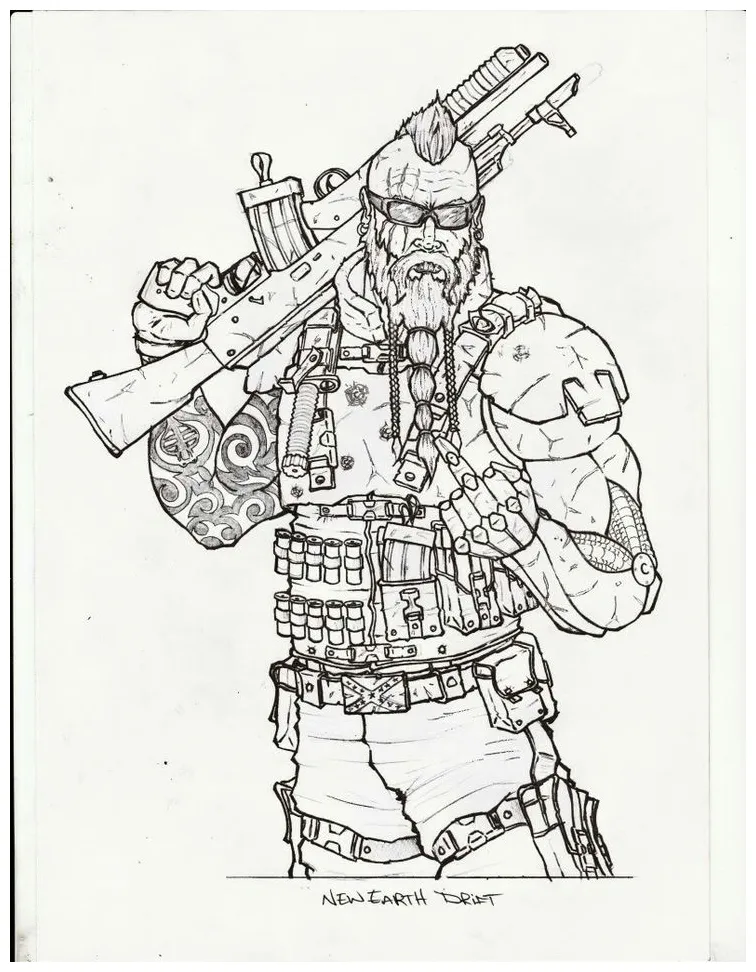 Sci fi coloring freecoloringpagefun scifi pages sketch coloring page