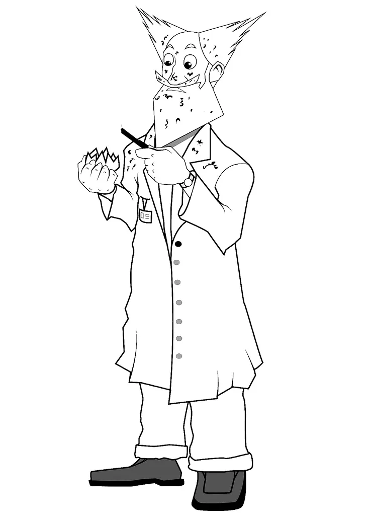 Scientist 3 coloring play free coloring game online