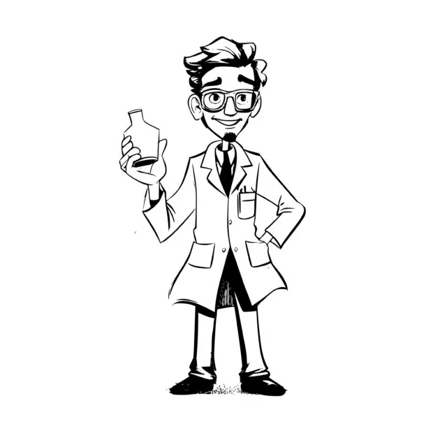 Scientist in Lab Coat – Creative Meadow