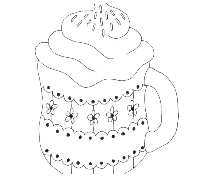 Strawberry Jam Coloring Page – Wee Folk Art