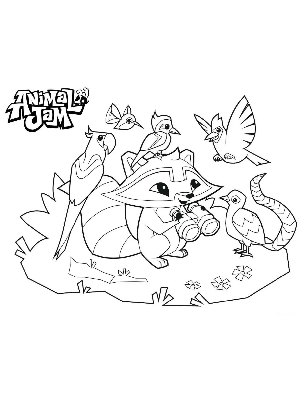Animal jam coloring pages seacoloring