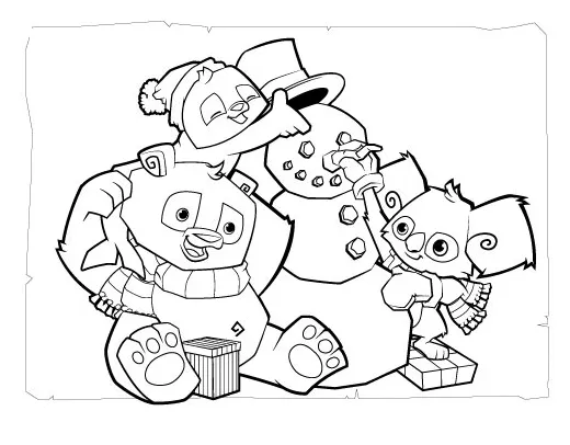 Animal Jam Coloring Pages - Coloring Cool