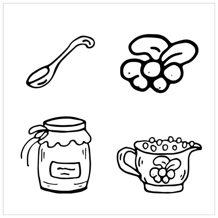 Jam Coloring Vector Art, Icons, and Graphics for Free Download
