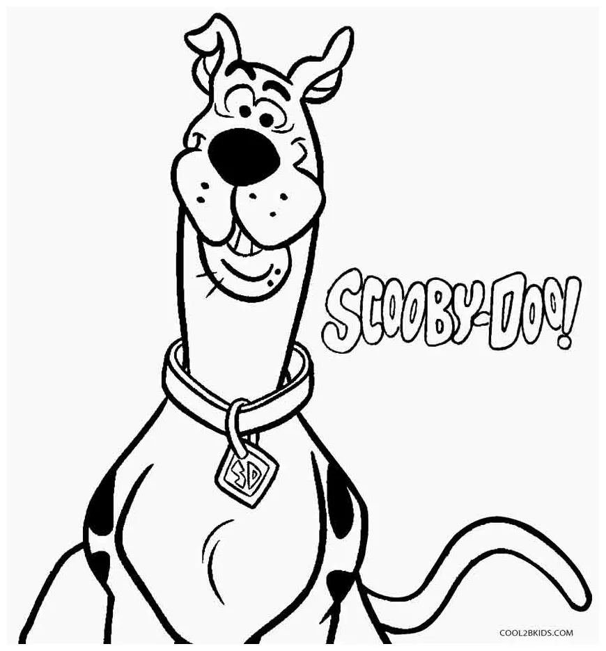 Printable Scooby Doo Coloring Pages For Kids | Cool2bKids