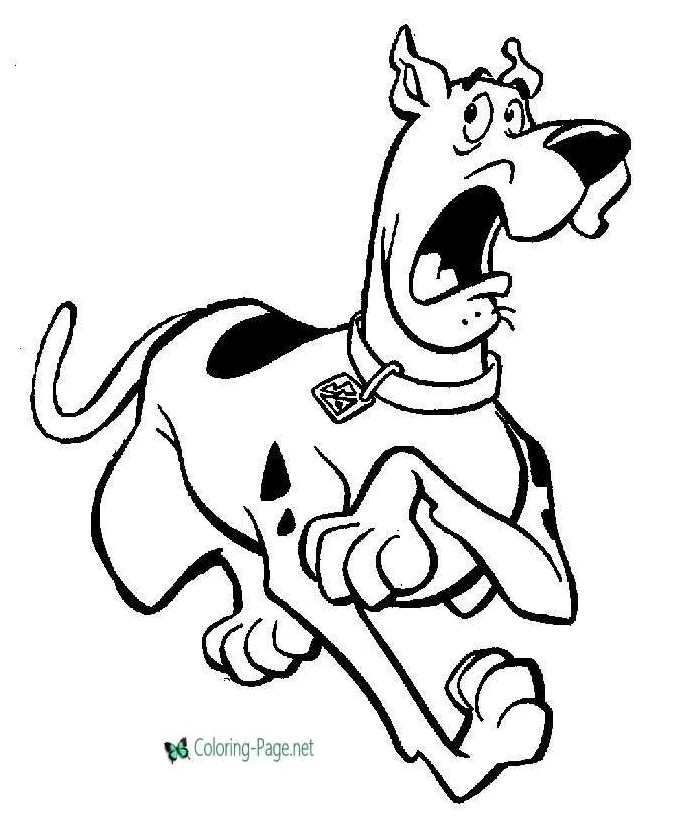 Scooby Doo Coloring Pages