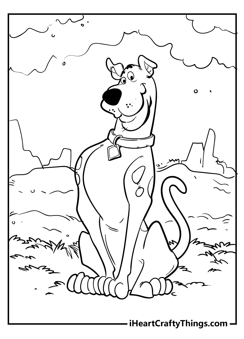 Scooby doo coloring pages 32 free pdf printables for kids